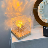 Aura - Luminária Cubo Aurora Boreal - Auxílio nos Níveis de Ansiedade