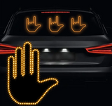 Hangloose®  - Mãozinha de Gestos de Led Automotiva