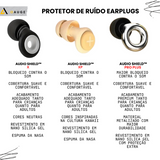 Protetor de Ruído Earplugs Kawaii - Audio Shield™ XP - Tampões de Ouvido para Criança - [HIPERSENSIBILIDADE AUDITIVA]