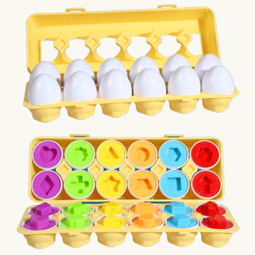 Conjunto de ovos de harmonização peep easter egg toys 6pcs brinquedo  educacional educação desenvolvimento precoce montessori brinquedo  pré-escolar jogo para - AliExpress