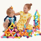 MagneticSticks®️ - Brinquedo Educacional Infantil Mais Premiado do Mundo + Brinde Exclusivo [40% OFF] - O auge