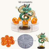 Shenlong -  Kit 7 Esferas do Dragão + Suporte - Dragon Ball Z - DBZ - GOKU