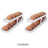 Organizador de Ovos Deslizante - [ROLAGEM AUTOMÁTICA]