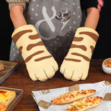 Luva Gatinho Geek - Cozinha Feliz - Super Térmica e Anti-Queimaduras - O auge